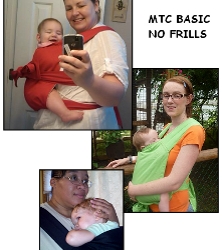 MTC BASIC - No Frills Solid Color Mei Tai Carrier